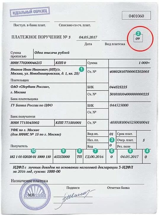 Код ифнс 15