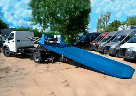 Эвакуатор со сдвижной