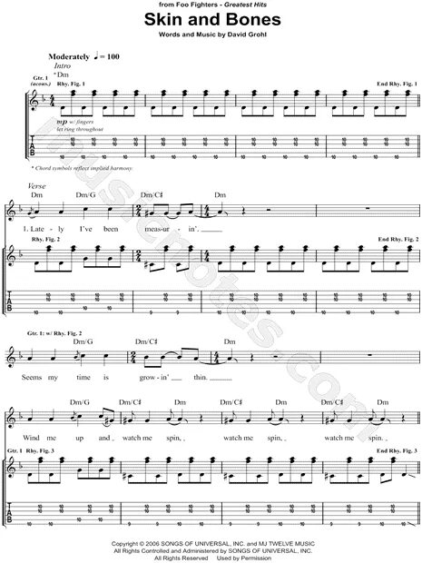 Skin and bones david. Bones табы. бонес аккорды. ctrlaltdelete bones табы. nekrogoblikon bones табы.
