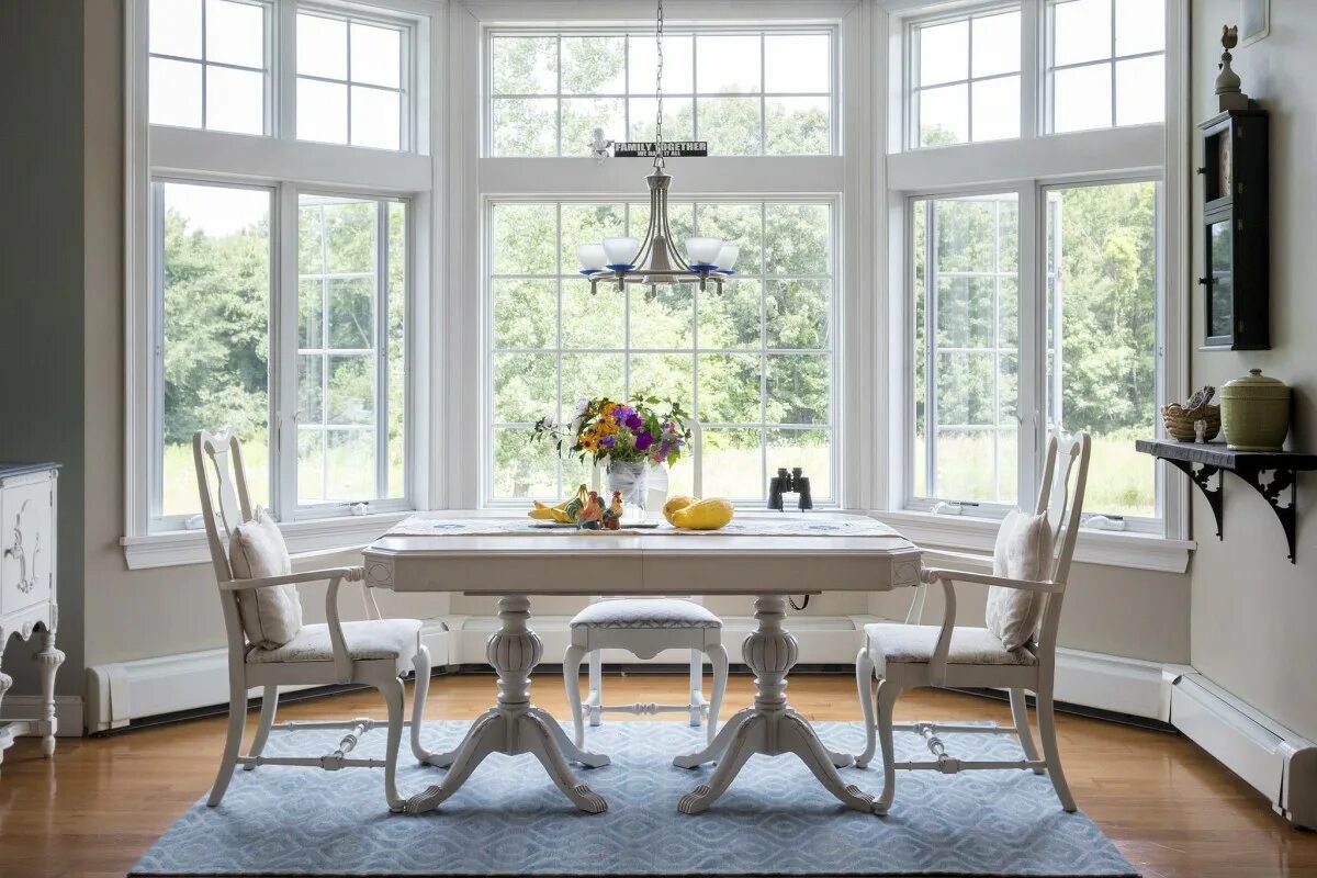 The table is the window