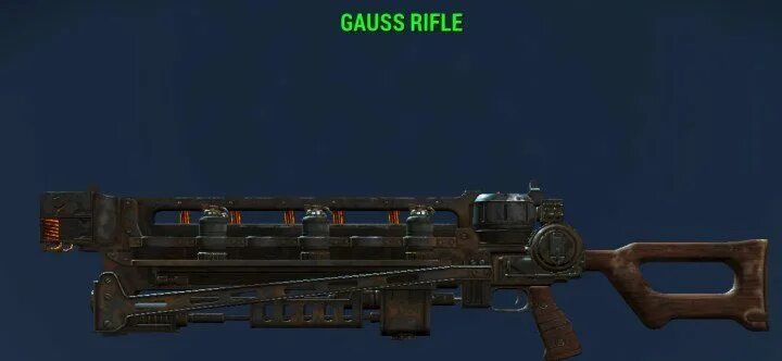 Fallout гаусс. Винтовка гаусса fallout 76. fallout 4 gauss rifle.