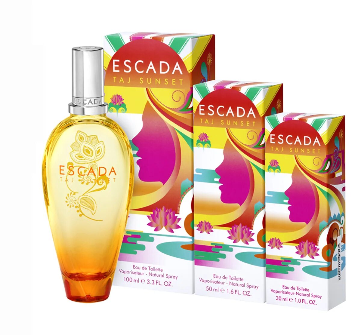 Escada Taj Parfums. Духи Taj Sunset. Escada Taj Sunset. Духи Эскада Тадж Сансет.