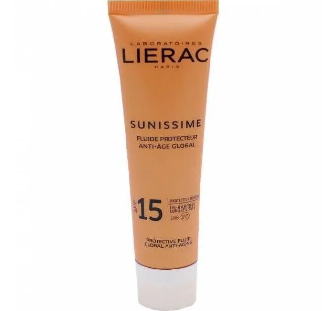 Spf 15 купить. Lierac Sunissime SPF 30. Lierac Sunissime BB солнцезащитный флюид. Lierac Саниссим солнцезащитный флюид анти-аж глобаль spf50+ 40 мл. Lierac Sunissime солнцезащитный флюид для лица и зоны декольте тонизирующий.