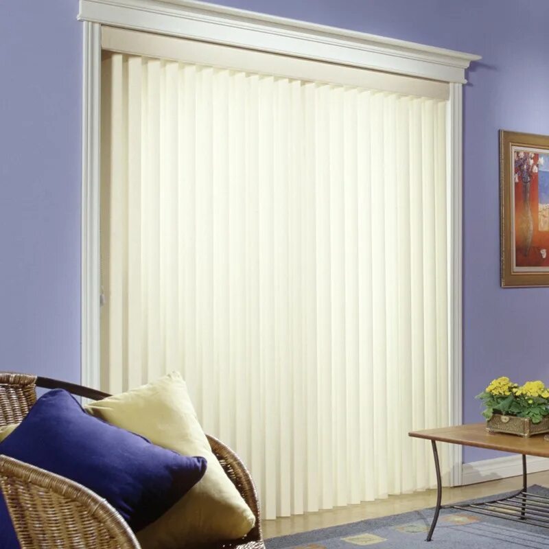 We often mention that Vertical blinds are a great solution for large windows. Th