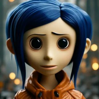 Коралина в стране кошмаров" - картинка создана в Шедевруме.