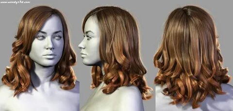 3d hair