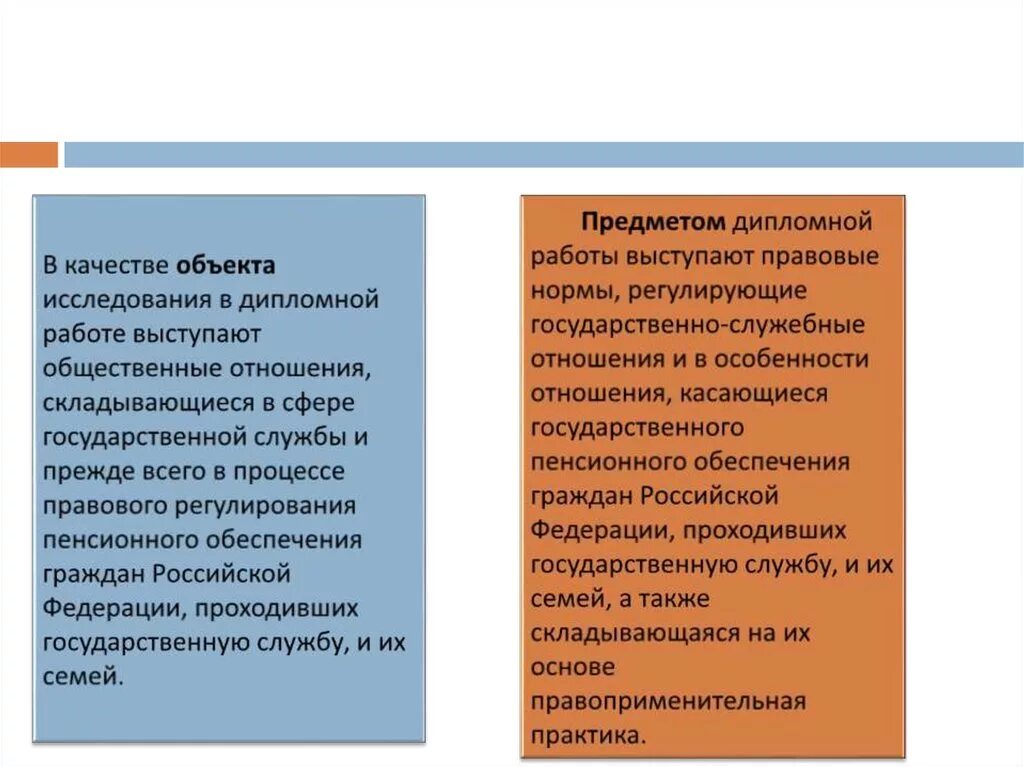 Государственно служебные правовые нормы. Правовые нормы пенсионного обеспечения. Нормы регулирующие пенсионные отношения. Государственно-служебные правовые нормы пример. Объект и предмет в дипломе.