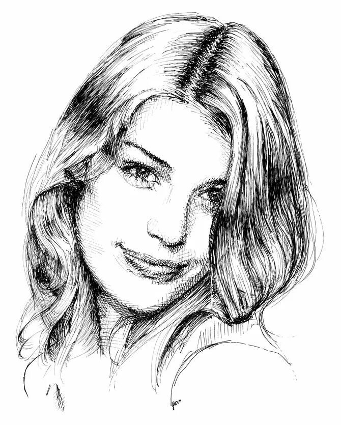 Портретный рисунок в графике 6 класс Laura Boomsma Schilderen en Tekenen Portrait drawing, Drawing people, Face dra
