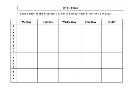 Snack attack lesson plan 4 grade