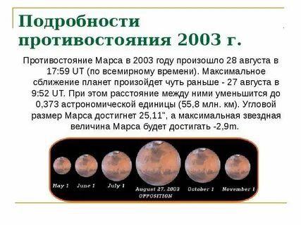 Какое влияние оказывает на землю марс