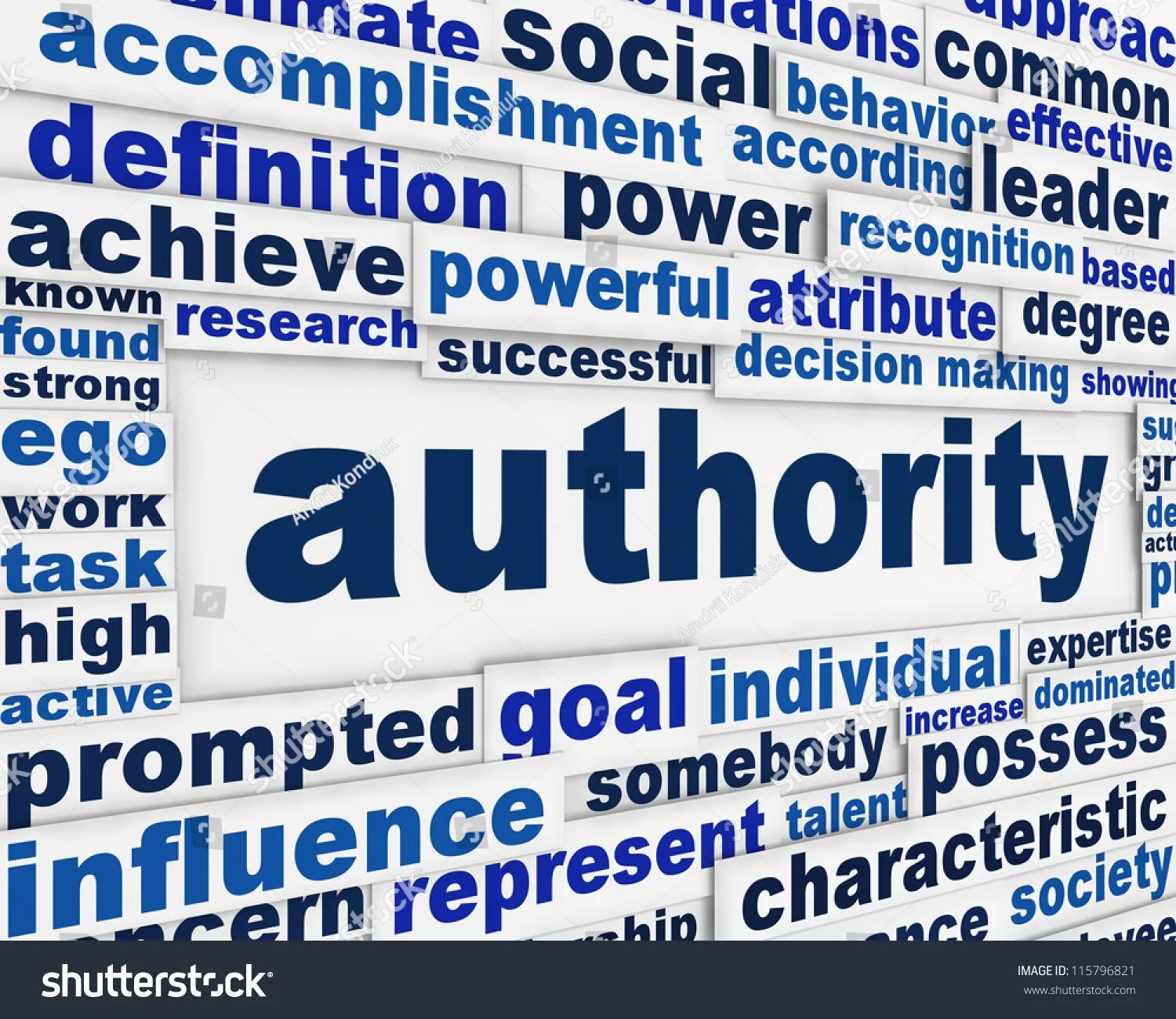 Authority. Authority and Power. Achieve Definition. Authorities.