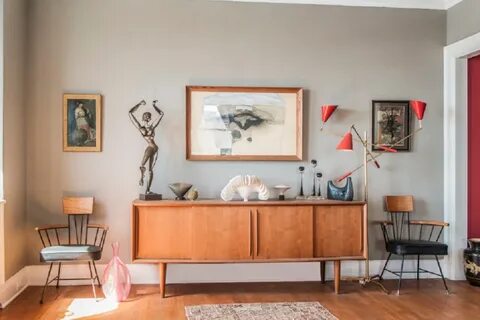 mid century modern decorative objects.