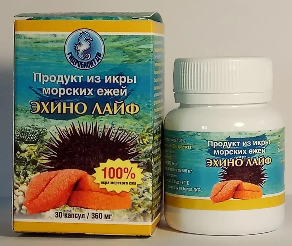 Трепанг в капсулах. Бады икра морского ежа, трепанг. морской еж дальневосточный в капсулах. морской еж икра. бад из морских ежей.
