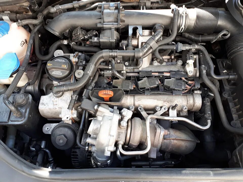 Сборка движка 1.4 tsi / BLG - часть 3-я / Завершение - Volkswagen Golf Mk5, 1,4 