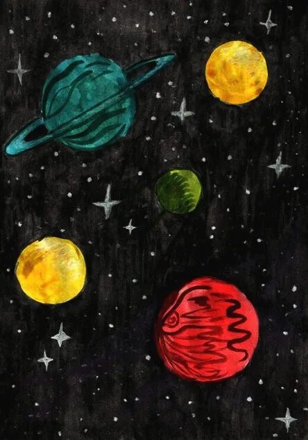 Рисунок планеты 5 класс. Рисование космос. Рисунок на тему космос. Рисование для детей космос. Рисунок на космическую тему.