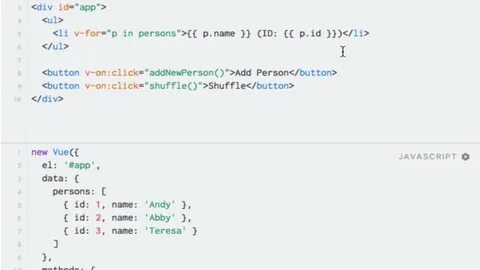 Vue examples