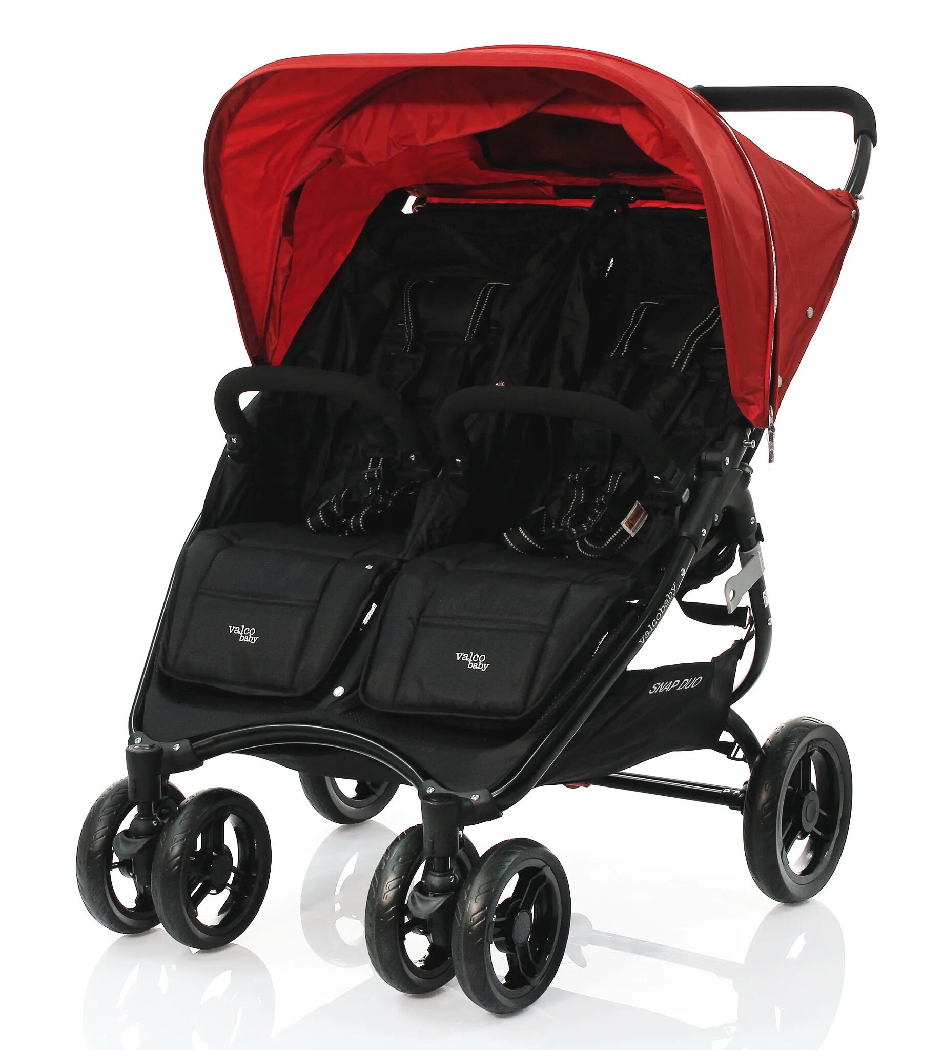 Коляска Snap Duo Valco Baby. Коляска для двойни Valco Baby Snap Duo. Коляска для двойни Valco Baby. Коляска Valco Baby Snap Duo / Carmine Red. Лучшая прогулочная коляска для детей