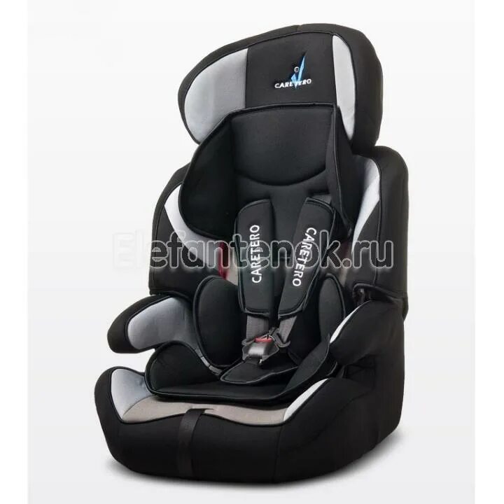 Автокресло Caretero Sport Classic Black. Автокресло с регулируемой спинкой с 9 до 36. Автокресло трансформируется в бустер. Автокресло класс d. Прокат автокресла