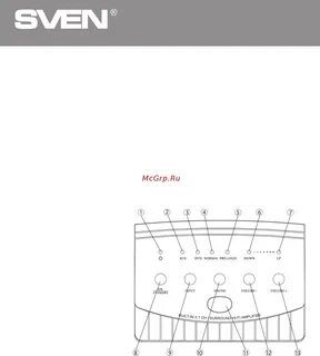 Sven ihoo 5.1 схема