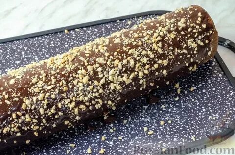 Рулет сникерс рецепт с карамелью и орехами