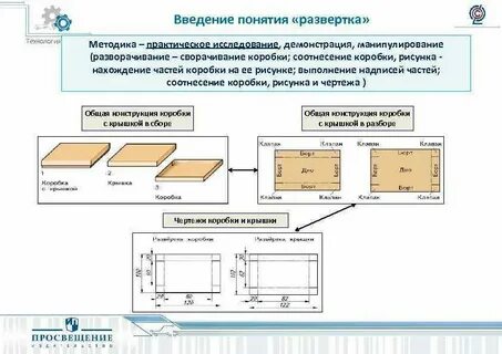 Развертка футляра 5 класс