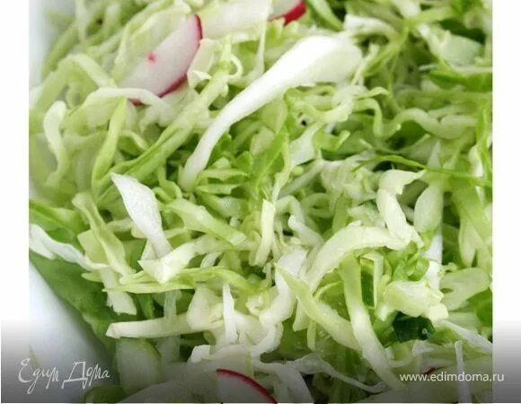 Салат редис с капустой. Салат редис с капустой