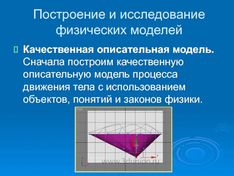 Какие физические модели нужно использовать. Построение и исследование физических моделей. Построение физической модели. Построение модели исследования. Геометрическое моделирование.