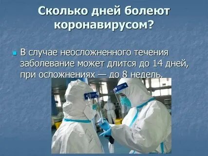 Коронавирус время выздоровления