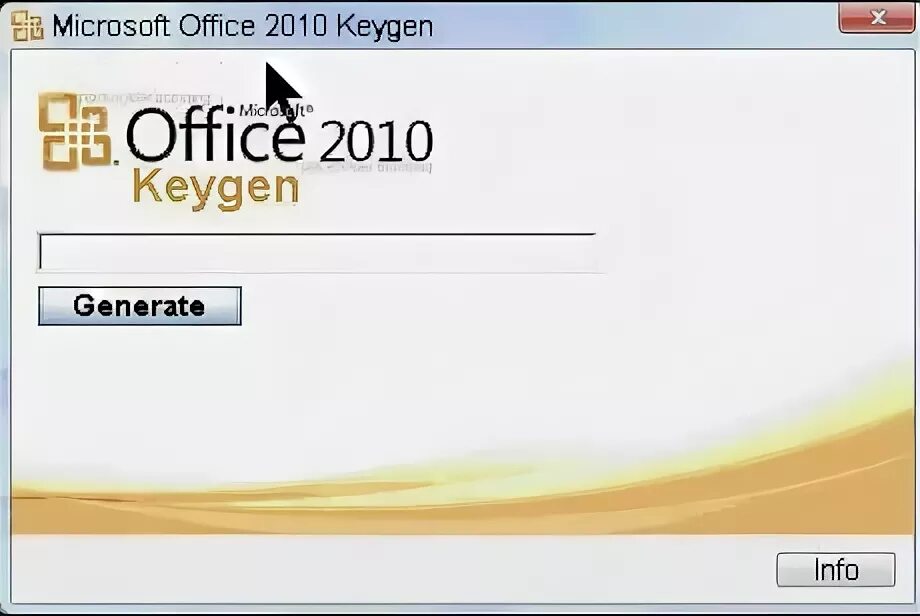 Крякнуть office 2010