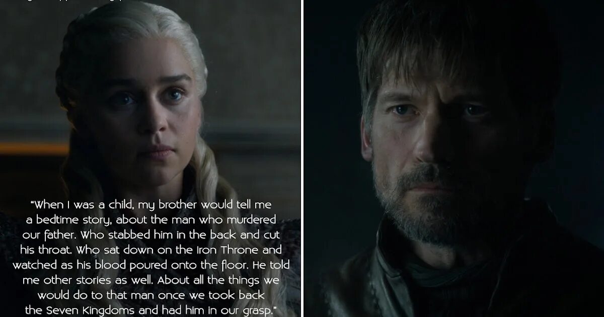 My brother thinks. Who stab Aegon Eye. Everyone who hates his brother is a Murderer, and you know that no Murderer has Eternal Life abiding in him.. What you Egg he stabs him.
