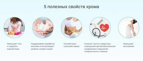 Недостаток хрома симптомы