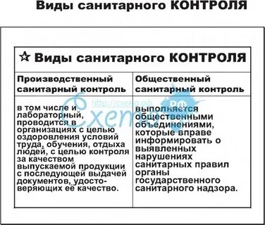 Предварительный санитарный надзор