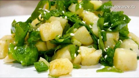 Картофель шпинат