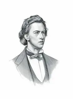 Шопен рисунок