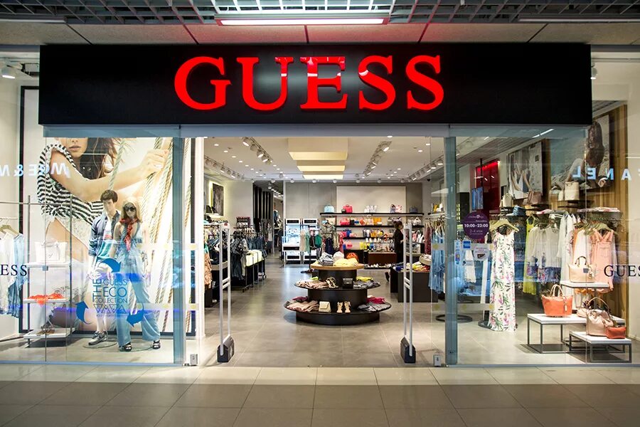 Сайт интернет магазина guess