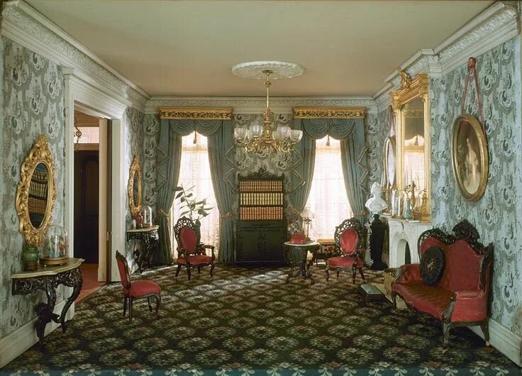 Комната 19 век фото 35 Cool Pics Show Victorian Interior Styles of the Late 19th Century Vintage Eve