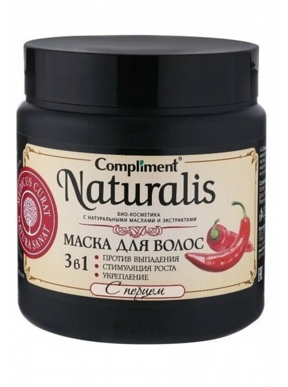 Маска для волос compliment с перцем отзывы. Compliment Naturalis маска для волос 500мл с перцем. Compliment Naturalis 3 в 1 с перцем. Naturalis маска для волос 3в1. Маска для волос 3 в 1 с перцем Naturalis, 500.