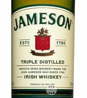 Irish whiskey triple distilled