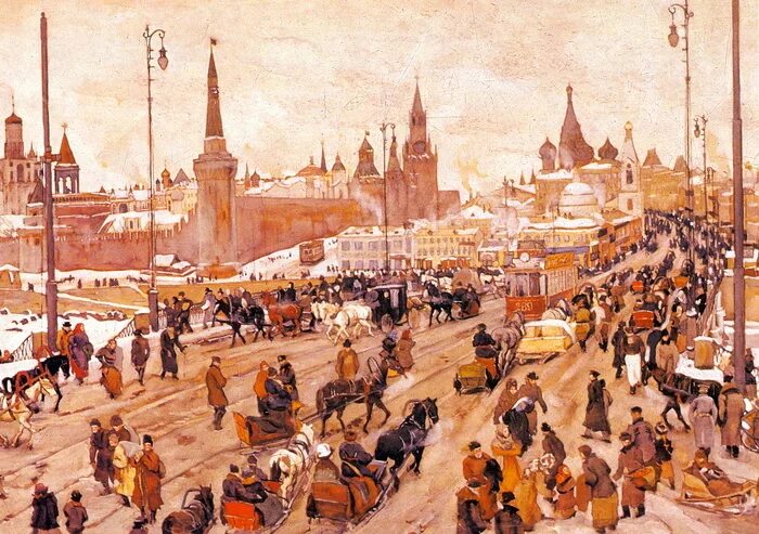 Юон парад. Юон «Москворецкий мост. Старая Москва» (1911). Юон Москворецкий мост 1911. Москворецкий мост зима Юон.
