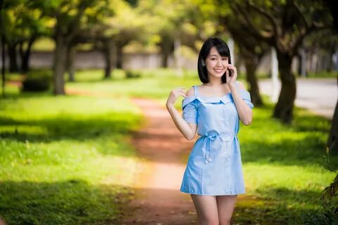 Desktop HD wallpaper: Dress, Women, Asian, Depth Of Field free download bac...