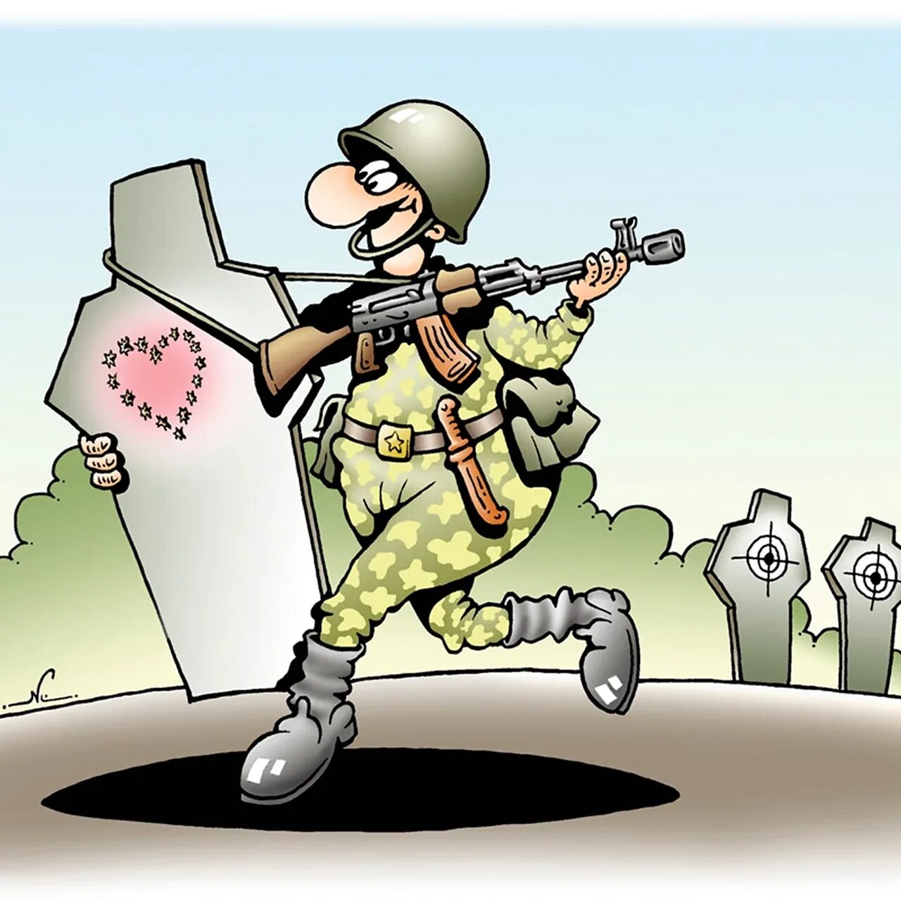 Смешная военная картинка. Солдат карикатура. Армейские карикатуры. Карикатуры на военных смешные. Карикатуры про армию.