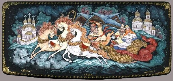 Савич и пур миниатюры. Рождественская ночь палех холуй. три белых коня палех. облака миниатюрная роспись. живописец иконный создавал миниатюры.