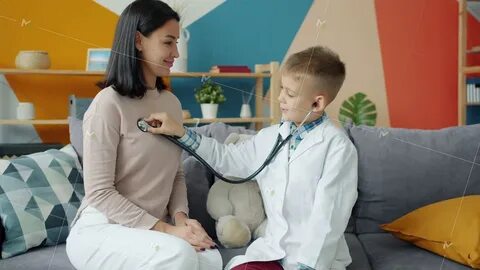 She is playing doctor
