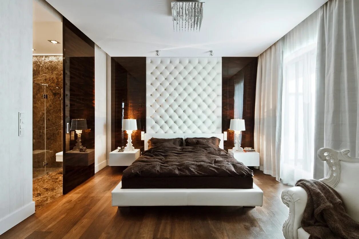 Modern bedroom. Стильная спальня. Современная спальня. Современные интерьеры спален. Дизайнерская спальня.