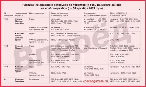 Расписание автобусов сыктывкар микунь
