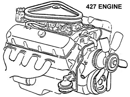 Chevy 454 firing order diagram