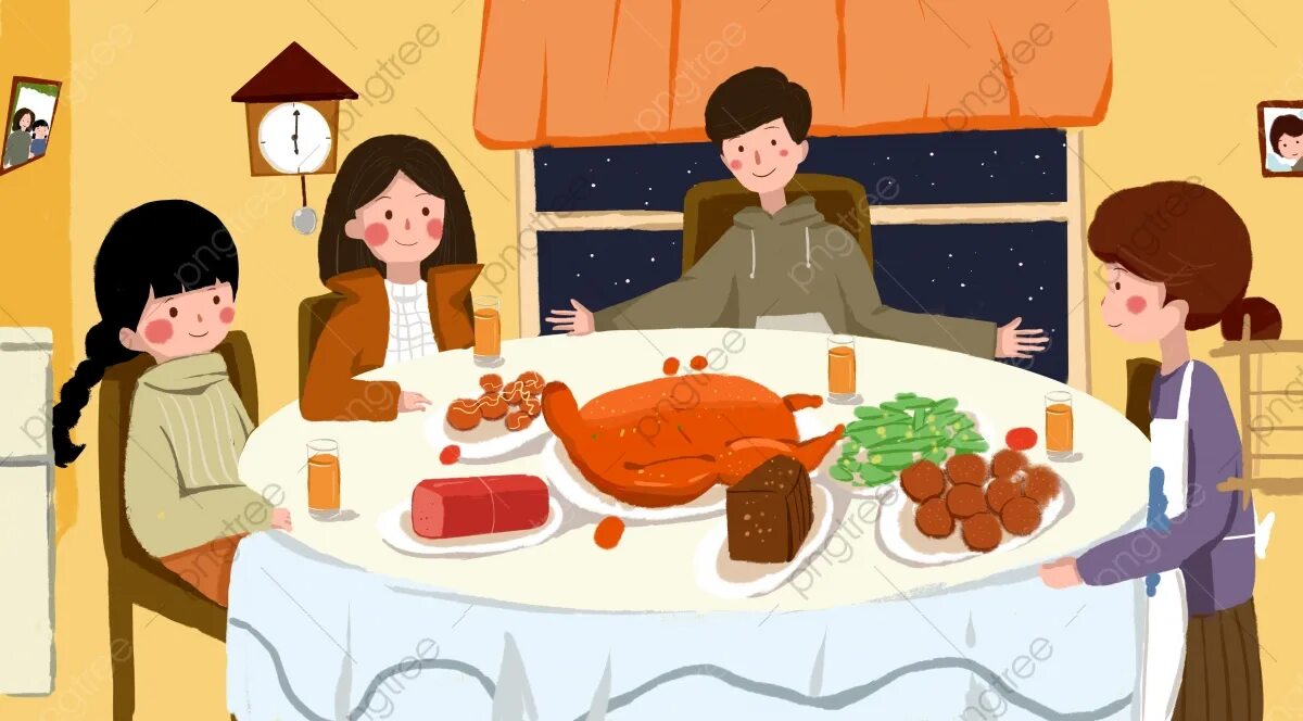 They were eating. Семейный ужин рисунок. Ребенок ужинает. Семья ужинает. Семейный ужин мультяшный.