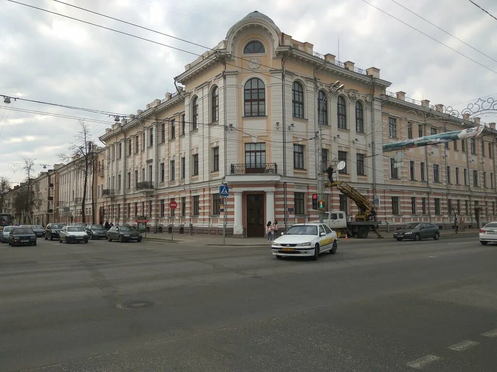 Гомельский горисполком. Фото ГГДСК. Здание Гомельского горисполкома в советские годы. Здания культуры в Гомеле : фото.