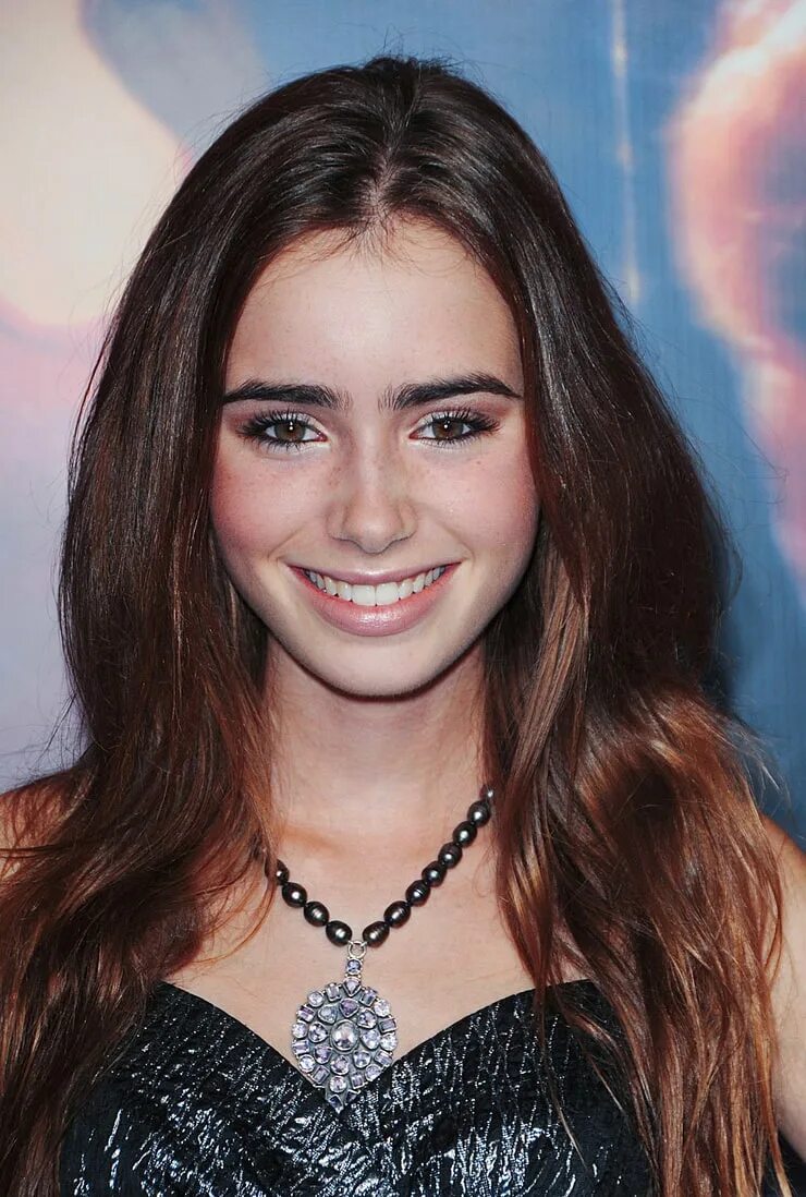 Lily Collins.