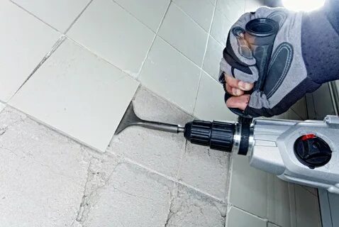 Перфоратор для снятия плитки